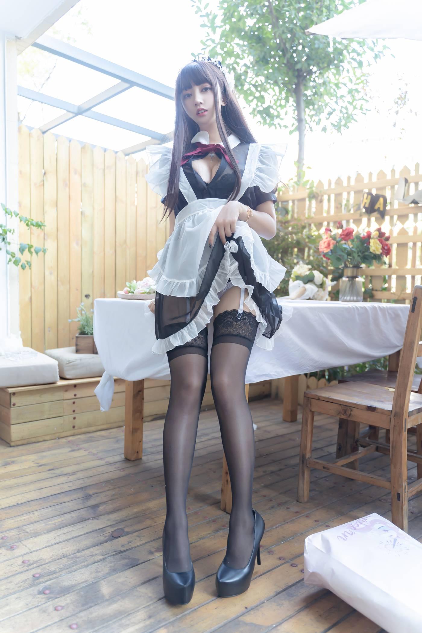 过期米线线喵 – NO.67 女仆透 [49P]插图6