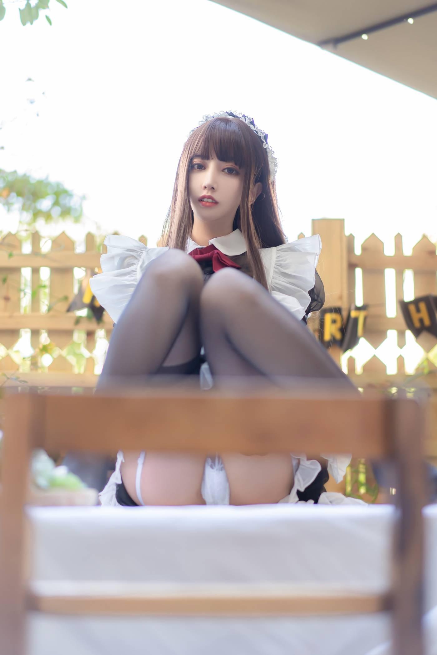 过期米线线喵 – NO.67 女仆透 [49P]插图3