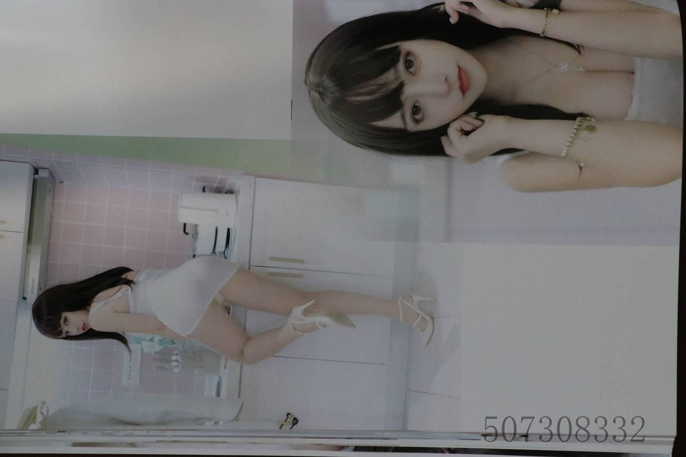 过期米线线喵 – NO.90 实体写真肉丝 [77P]插图4