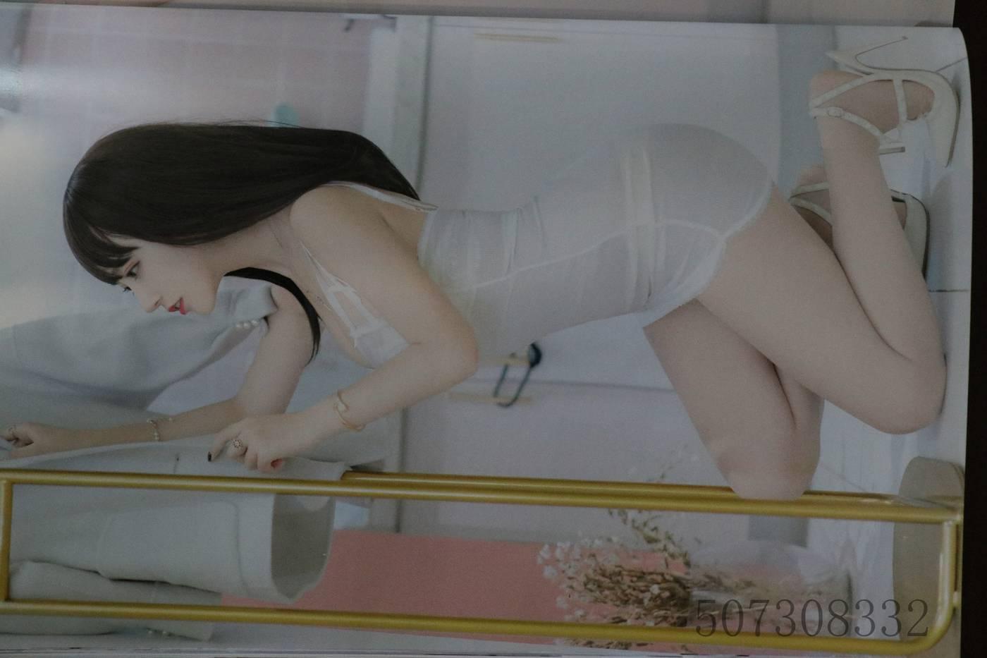 过期米线线喵 – NO.90 实体写真肉丝 [77P]插图6