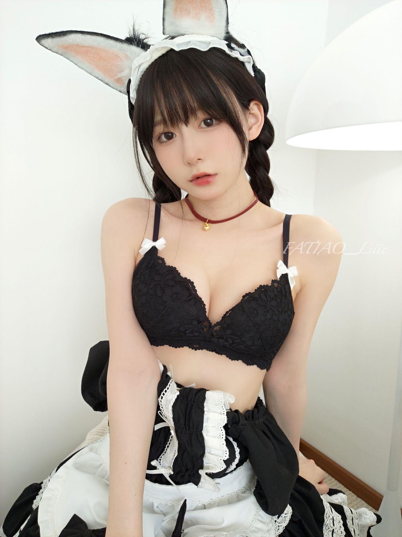 迷之呆梨 NO.028 fantia 2022年12月合集-2022-12-22 うさぎさんはメイド服を着るように要求されました? [23P]插图3