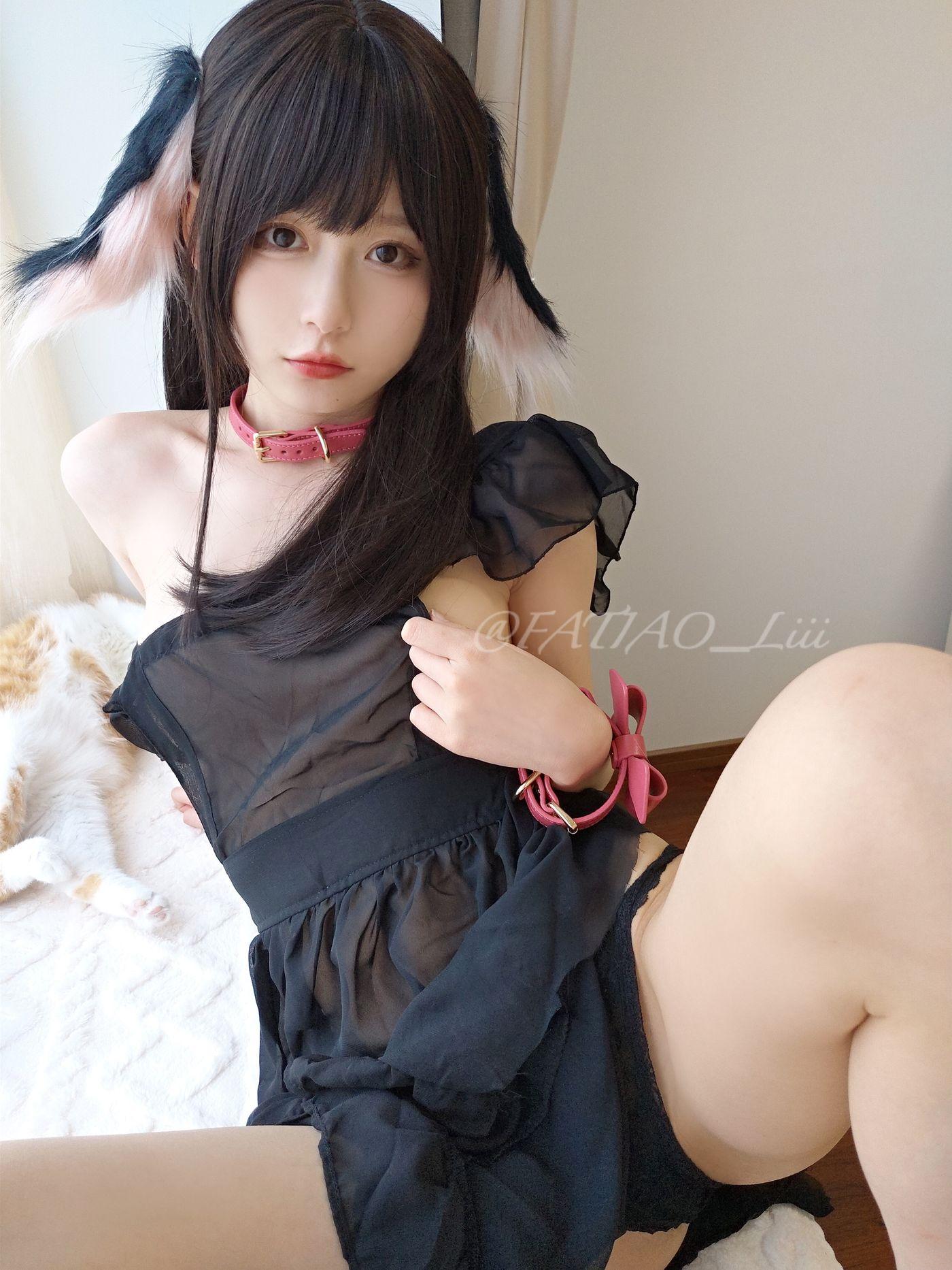 迷之呆梨 NO.017 fantia 2022年06月合集-【20220608】黒いうさぎ[18P]插图7