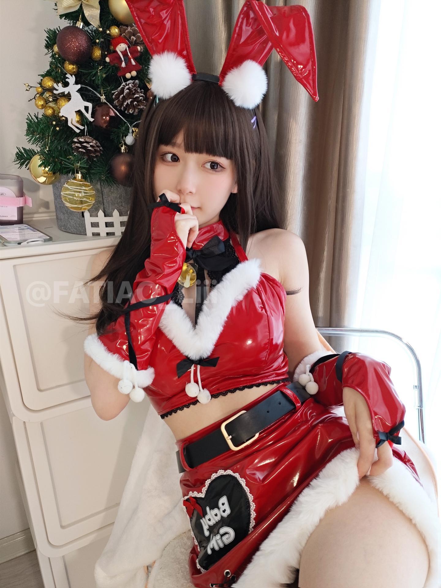 迷之呆梨 NO.011 fantia 2021年12月合集-【20211226】雪の降るクリスマス[14P]插图2