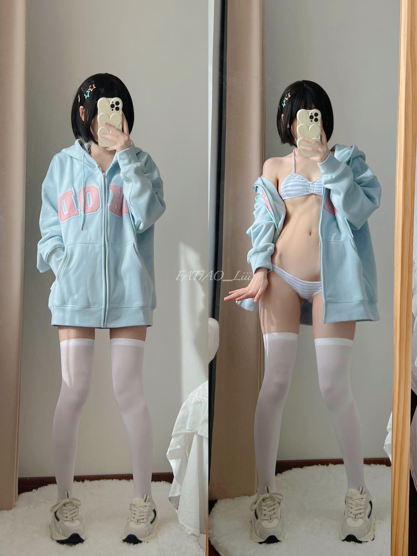 迷之呆梨 NO.025 fantia 2022年11月合集-2022-11-27  短い髪の少女 [22P]插图3