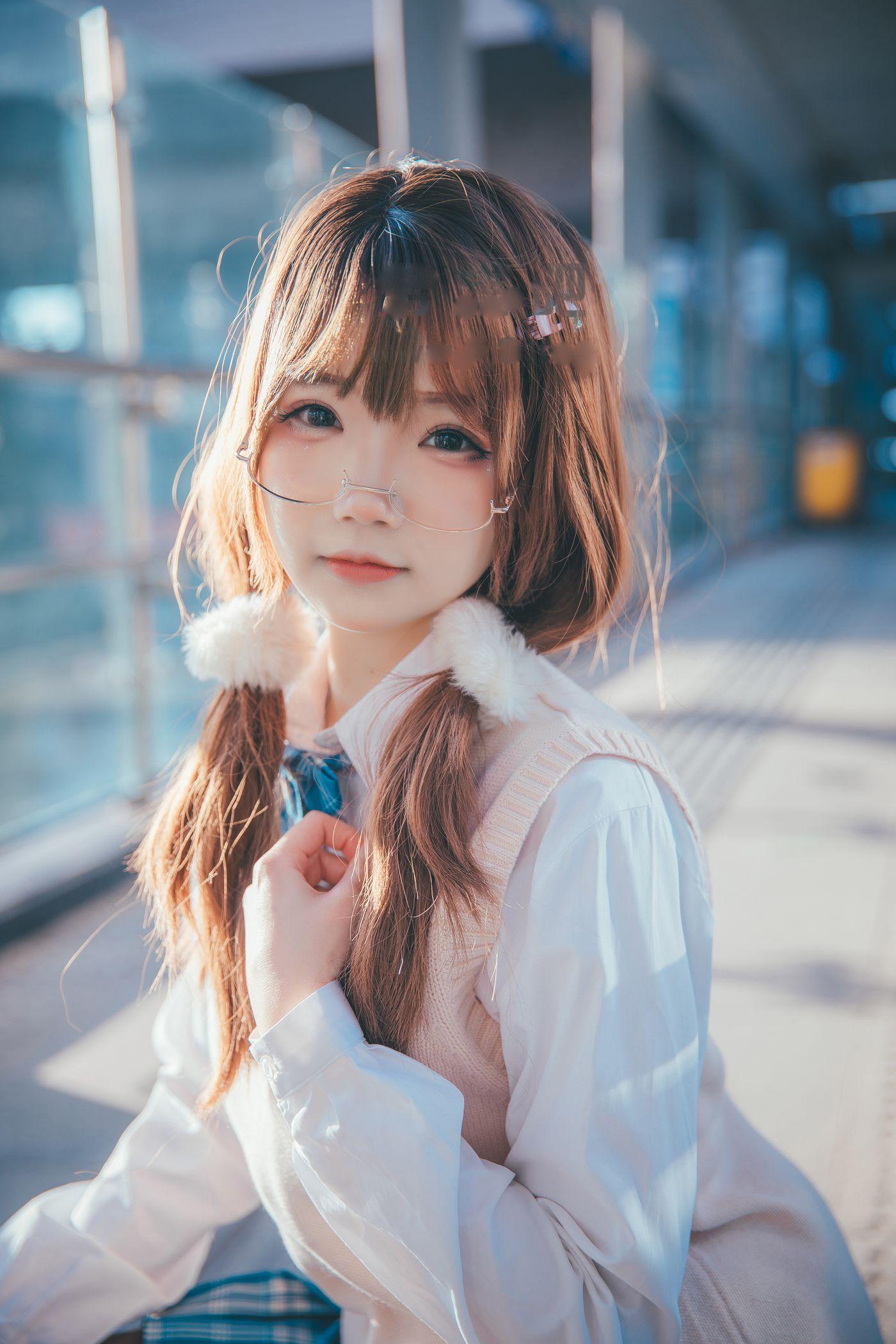 雪晴Astra NO.037 JK夕阳[25P]插图4