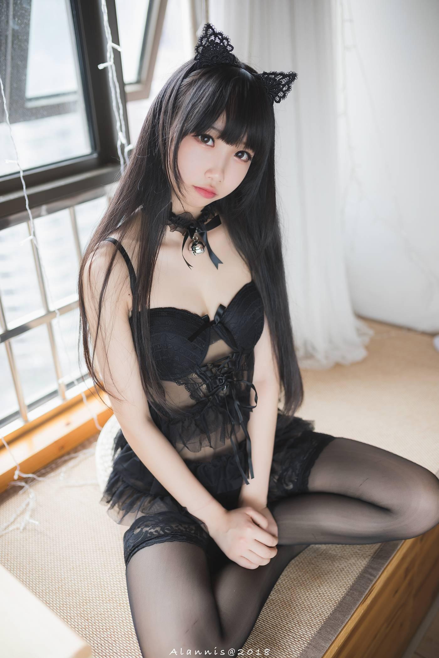雪琪SAMA – NO.13 黑猫 [22P]插图9