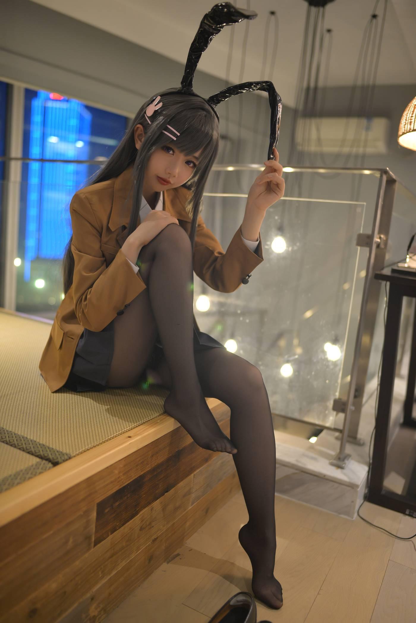 雪琪SAMA – NO.38 麻衣制服兔女郎 [58P]插图5