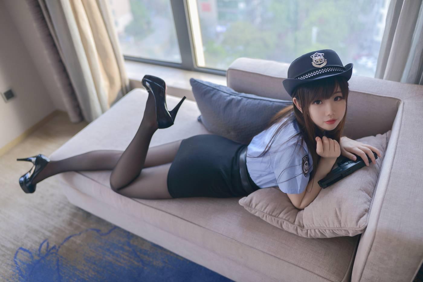 雪琪SAMA – Vol.05 女警 [49P]插图2