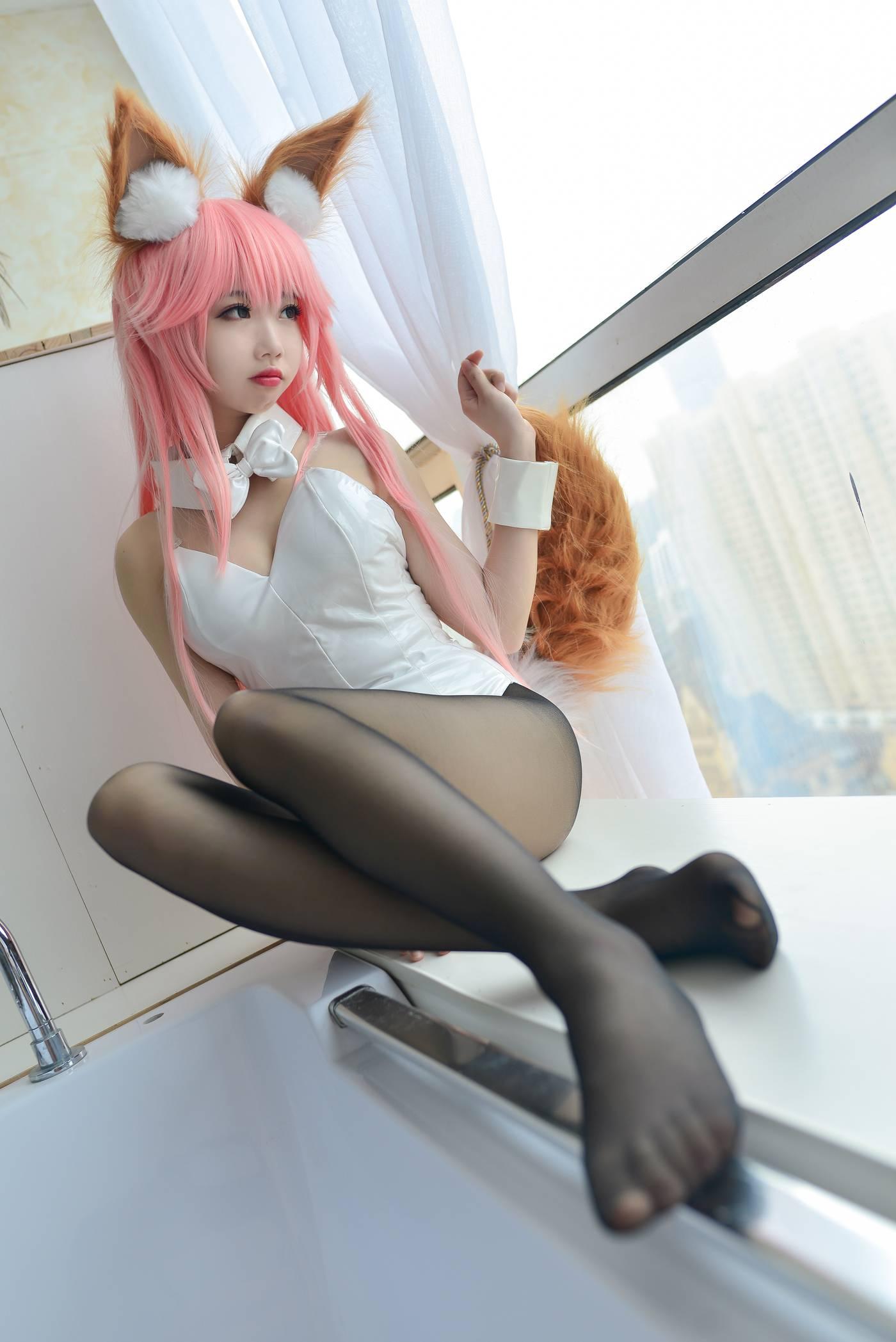 雪琪SAMA – NO.19 玉藻前兔女郎 [30P]插图8