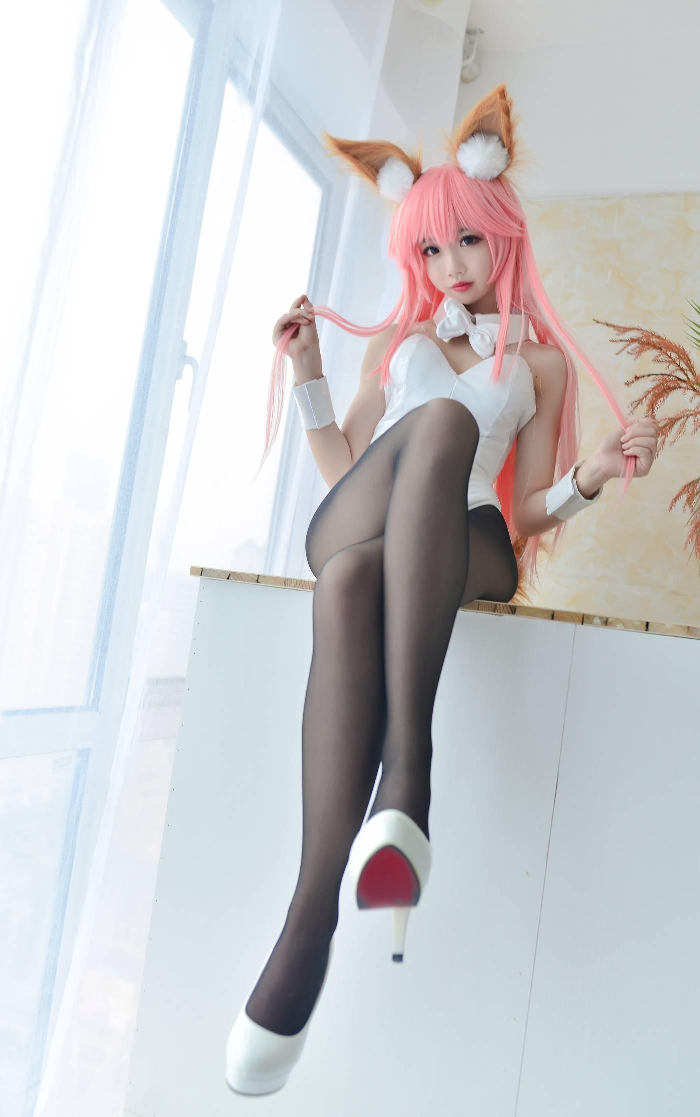 雪琪SAMA – NO.19 玉藻前兔女郎 [30P]插图6