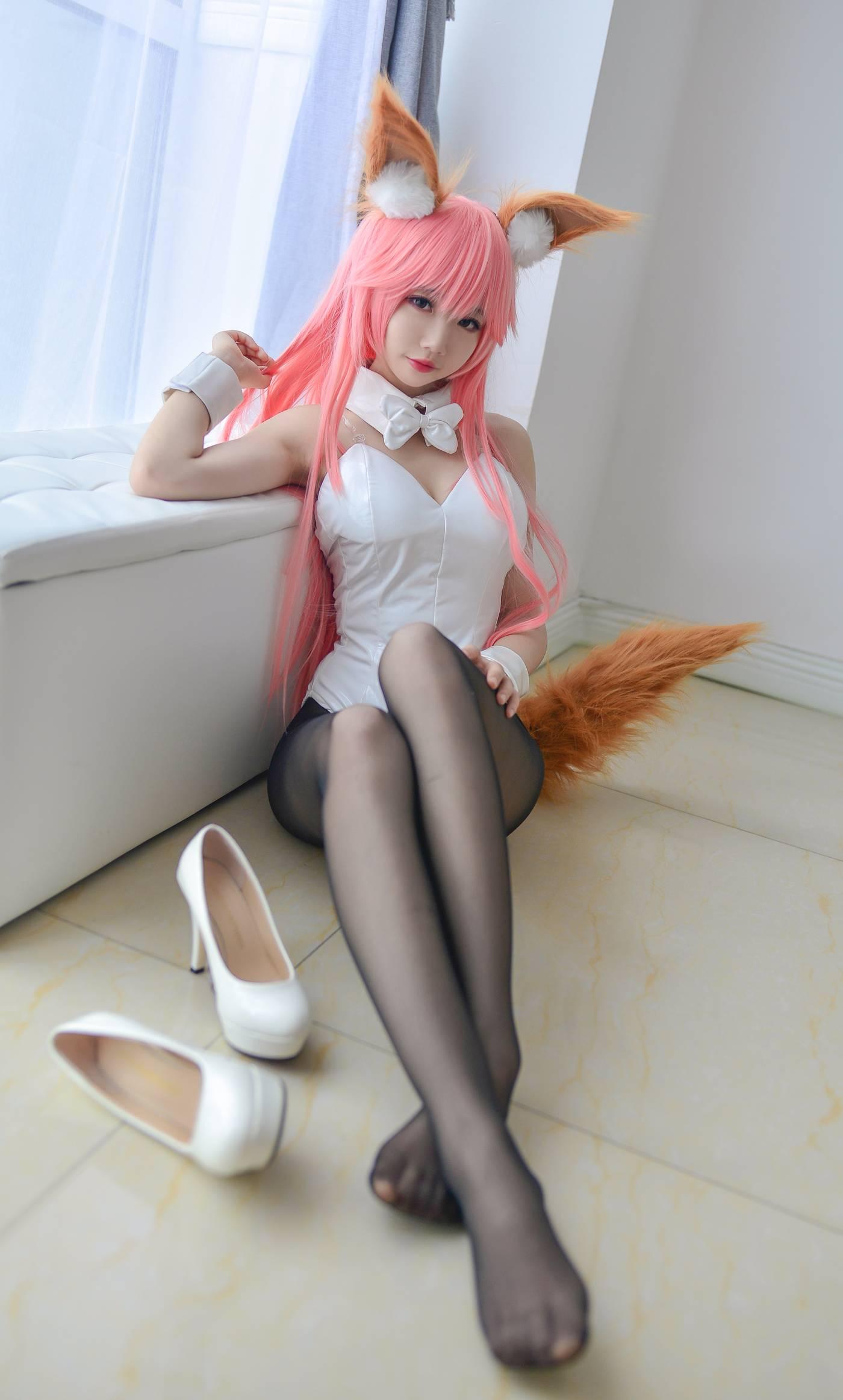 雪琪SAMA – NO.19 玉藻前兔女郎 [30P]插图9