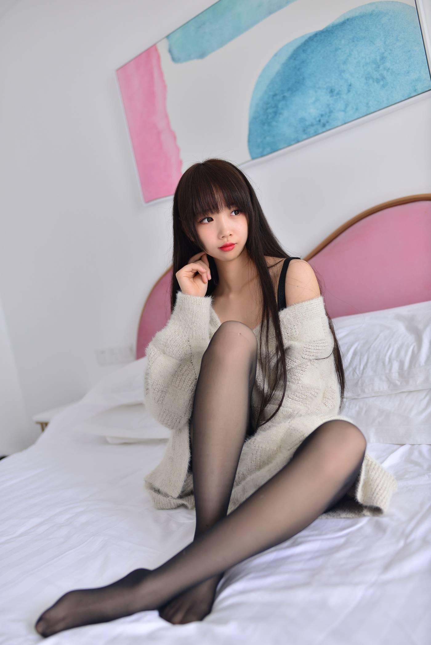 雪琪SAMA – NO.03 毛衣少女 -图片[31P]插图7