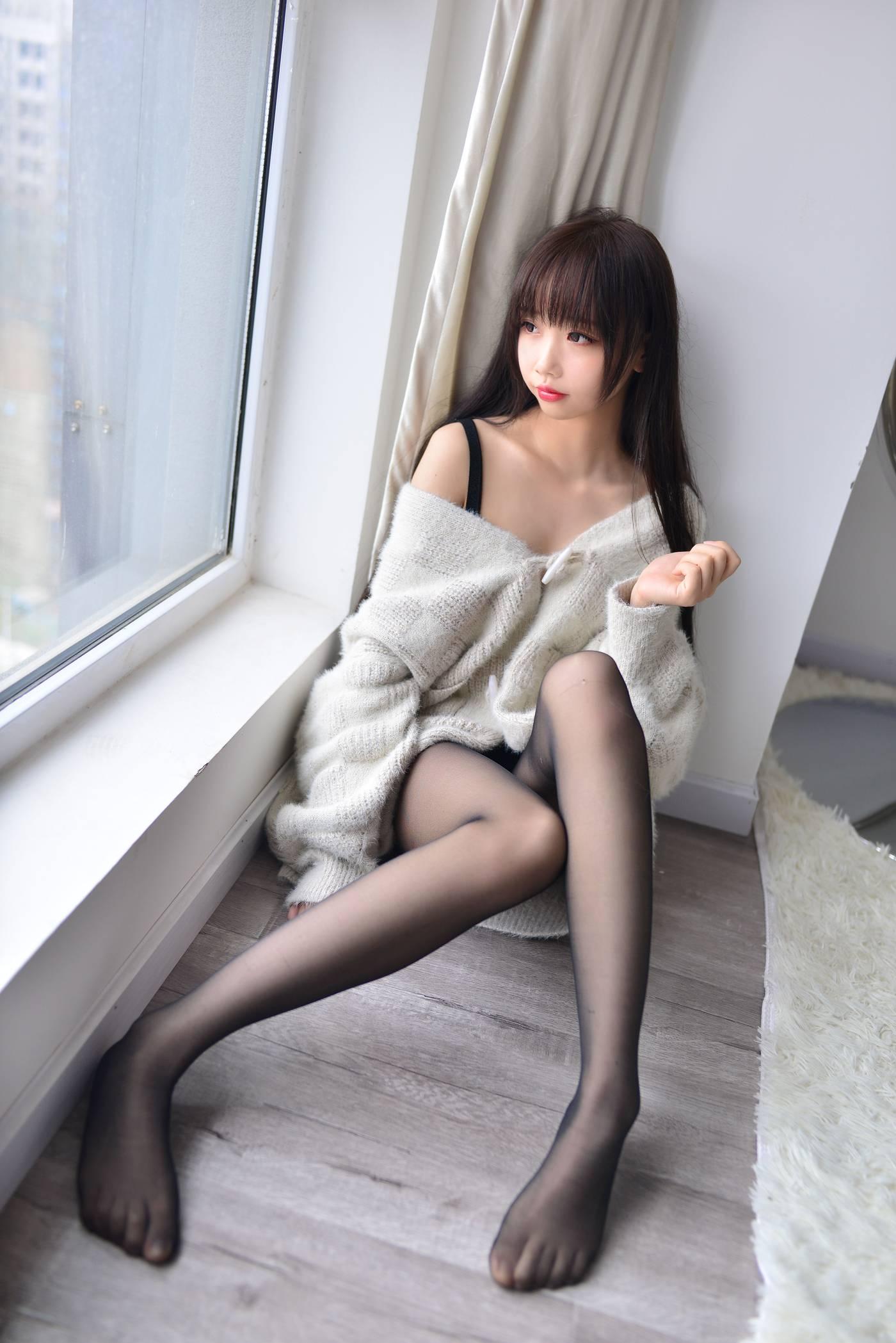 雪琪SAMA – NO.03 毛衣少女 -图片[31P]插图6