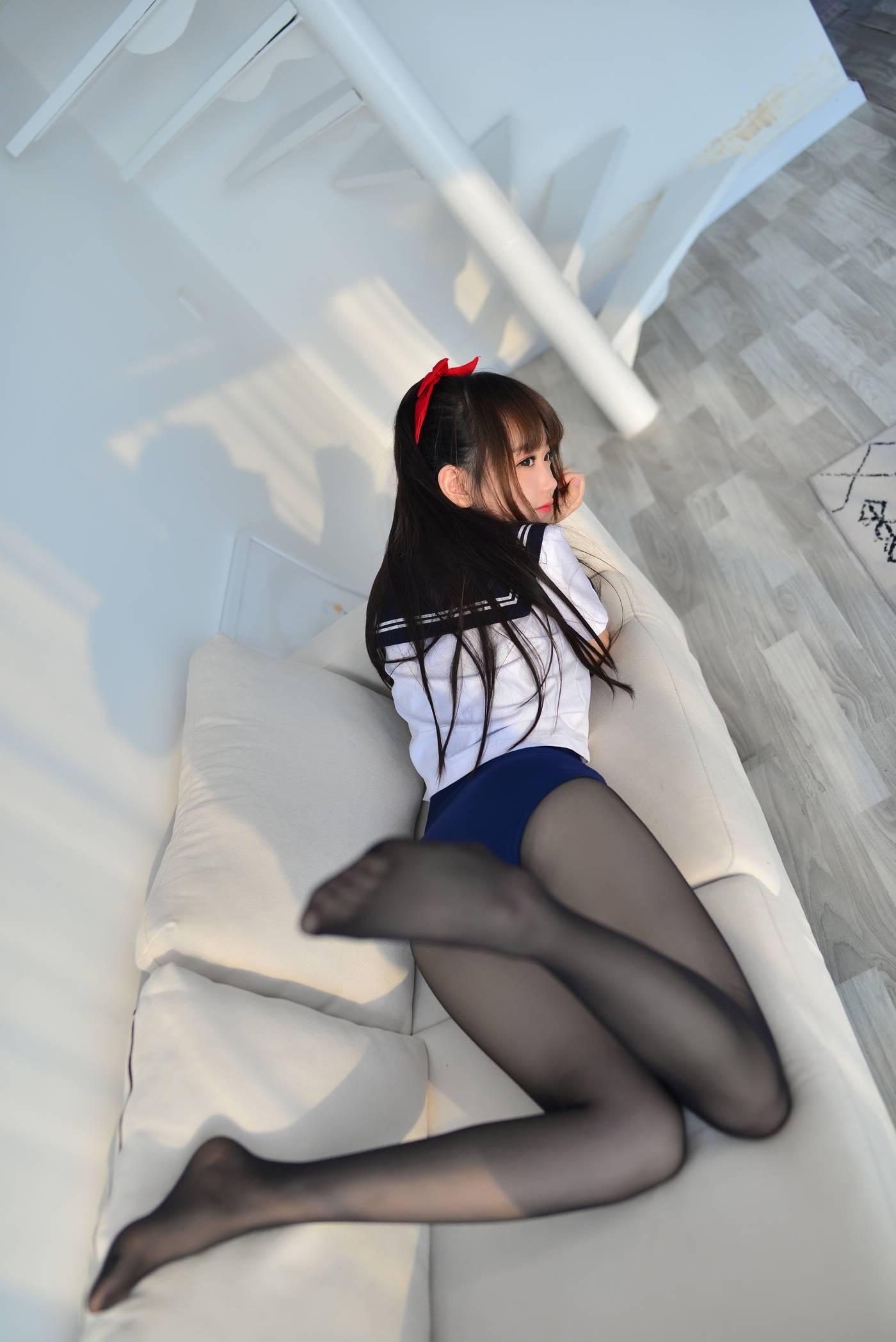 雪琪SAMA – NO.37 3号本 真爱限量版 -黑丝JK死库水[46P]插图7