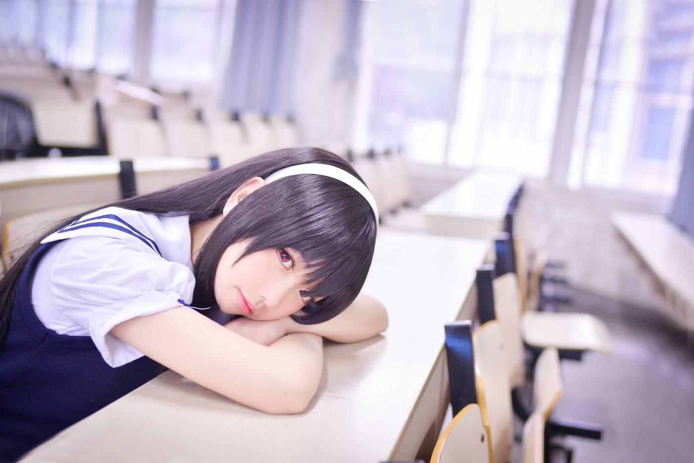 雪琪SAMA – NO.14 霞之丘诗羽 [22P]插图
