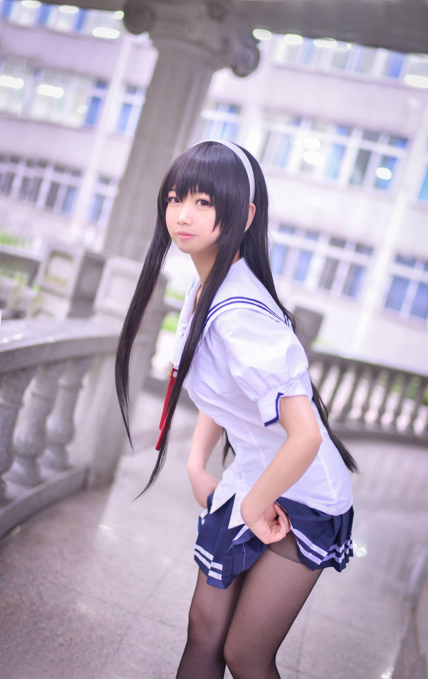 雪琪SAMA – NO.14 霞之丘诗羽 [22P]插图1
