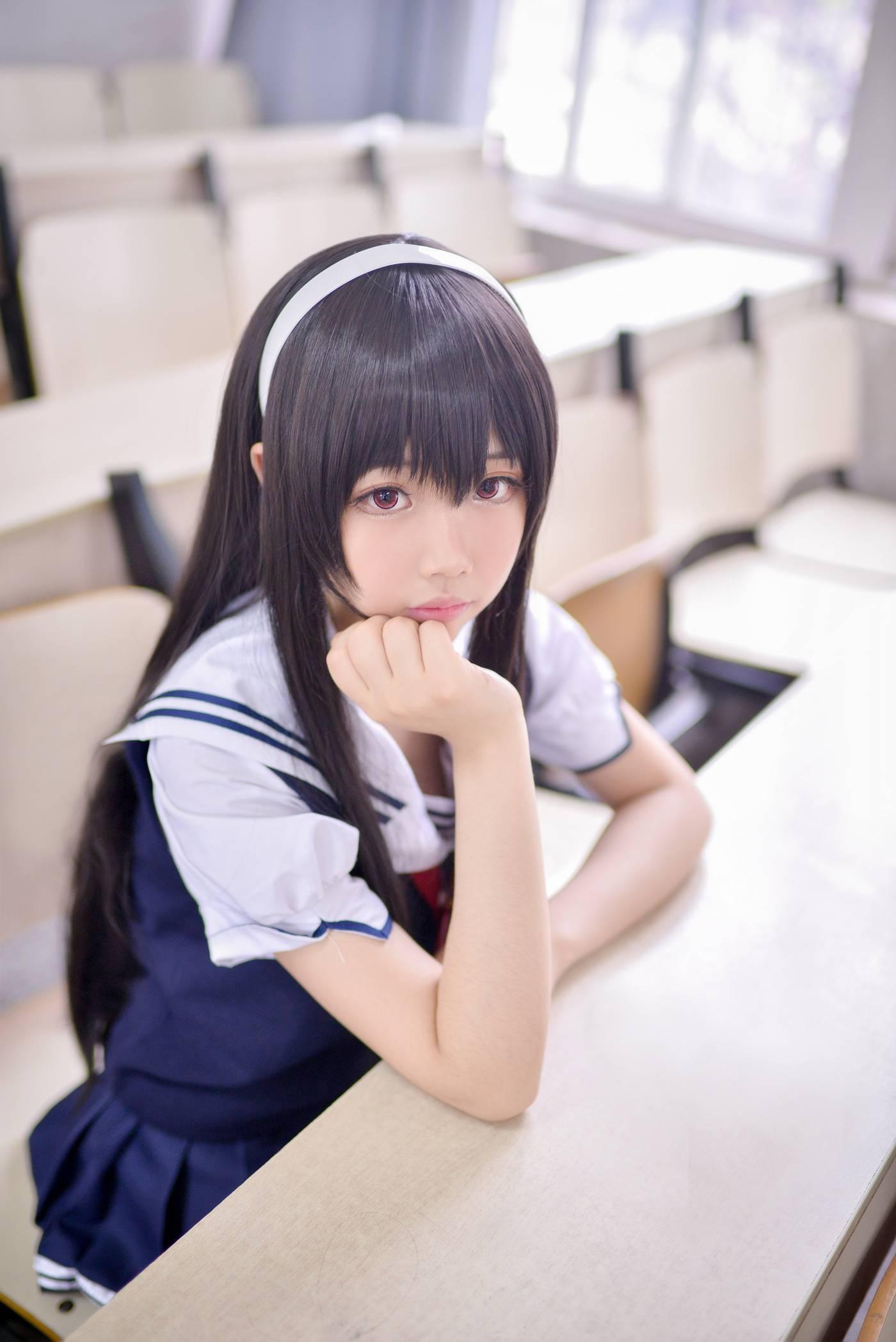 雪琪SAMA – NO.14 霞之丘诗羽 [22P]插图1