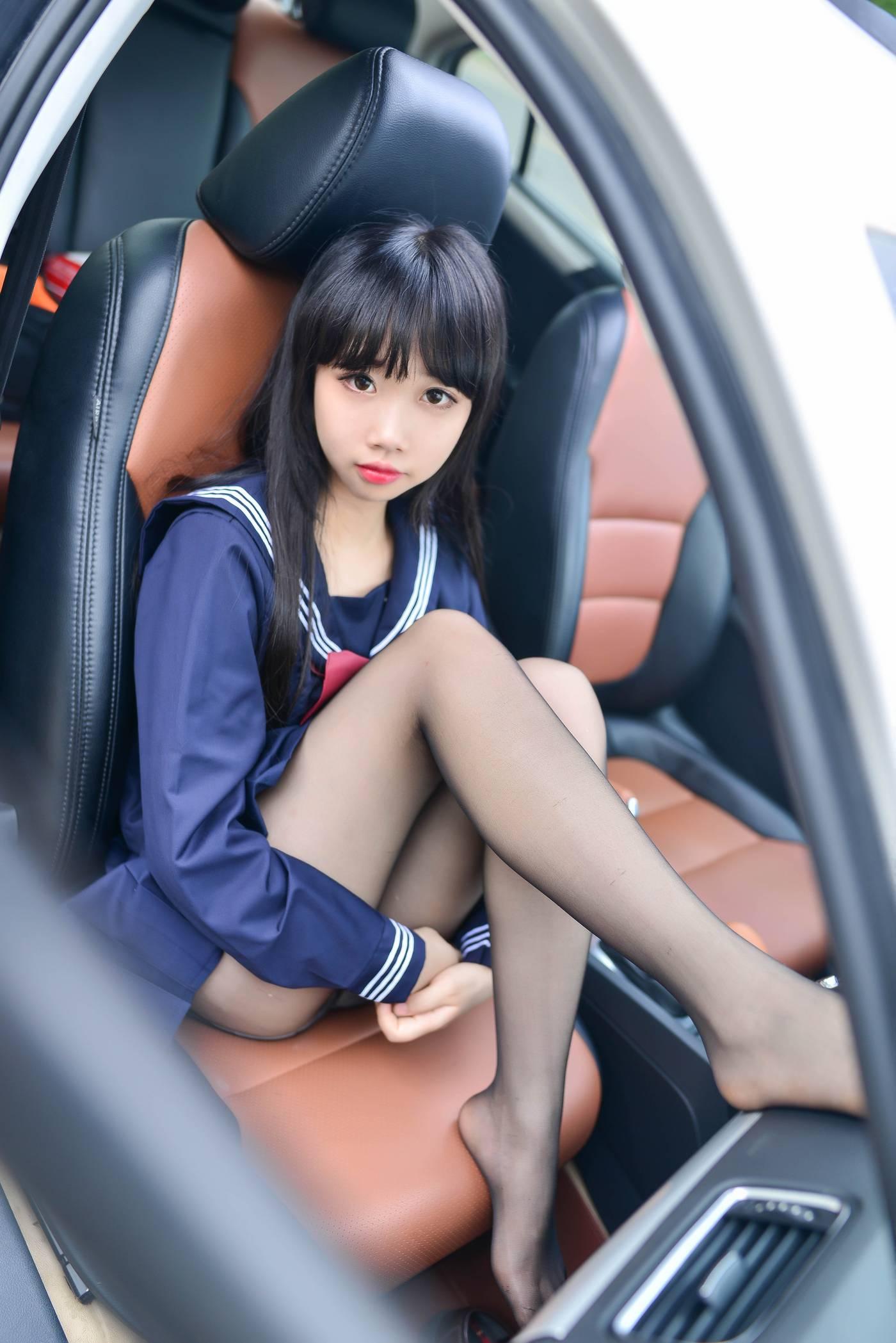 雪琪SAMA – NO.12 车内JK [20P]插图7
