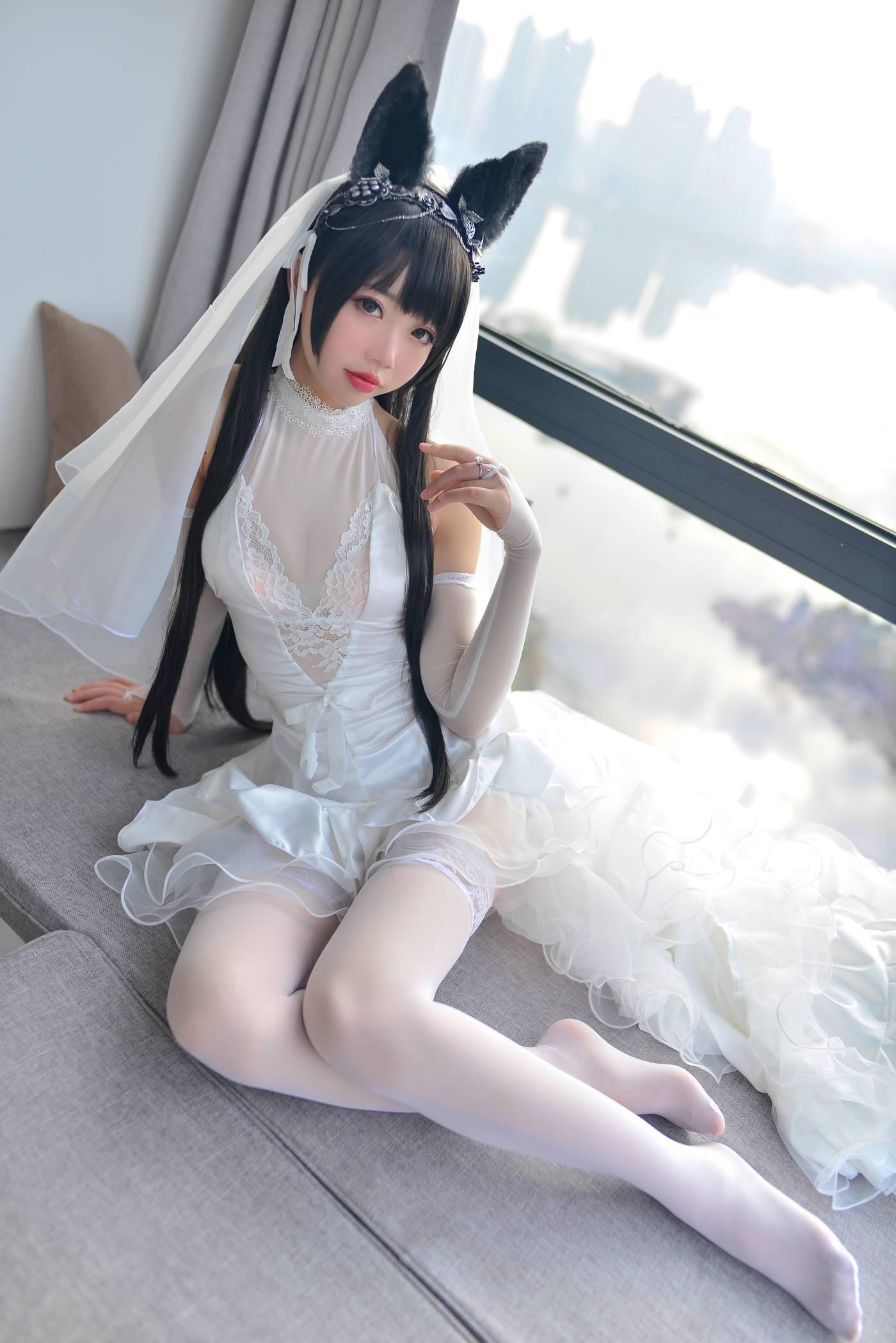 雪琪SAMA – NO.08 爱宕婚纱 [38P]插图9
