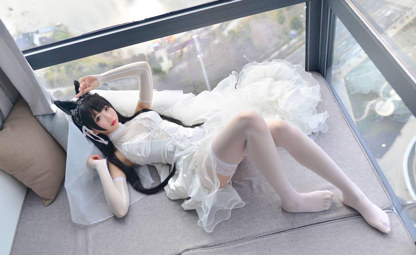 雪琪SAMA – NO.08 爱宕婚纱 [38P]插图