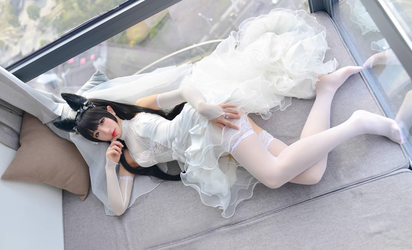 雪琪SAMA – NO.08 爱宕婚纱 [38P]插图2