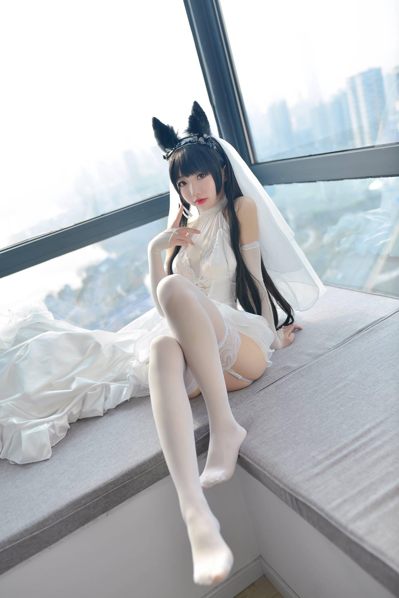雪琪SAMA – NO.08 爱宕婚纱 [38P]插图1