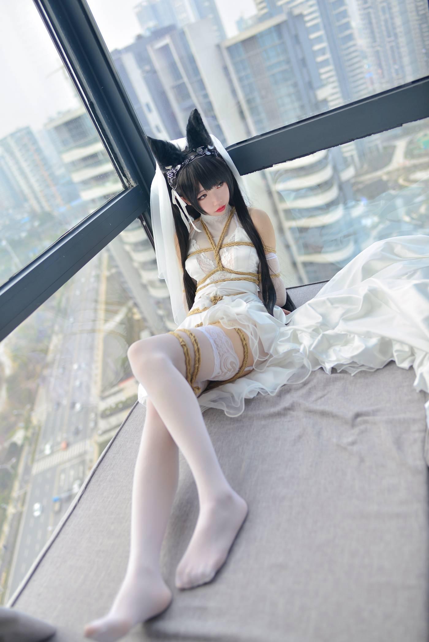 雪琪SAMA – NO.08 爱宕婚纱 [38P]插图9