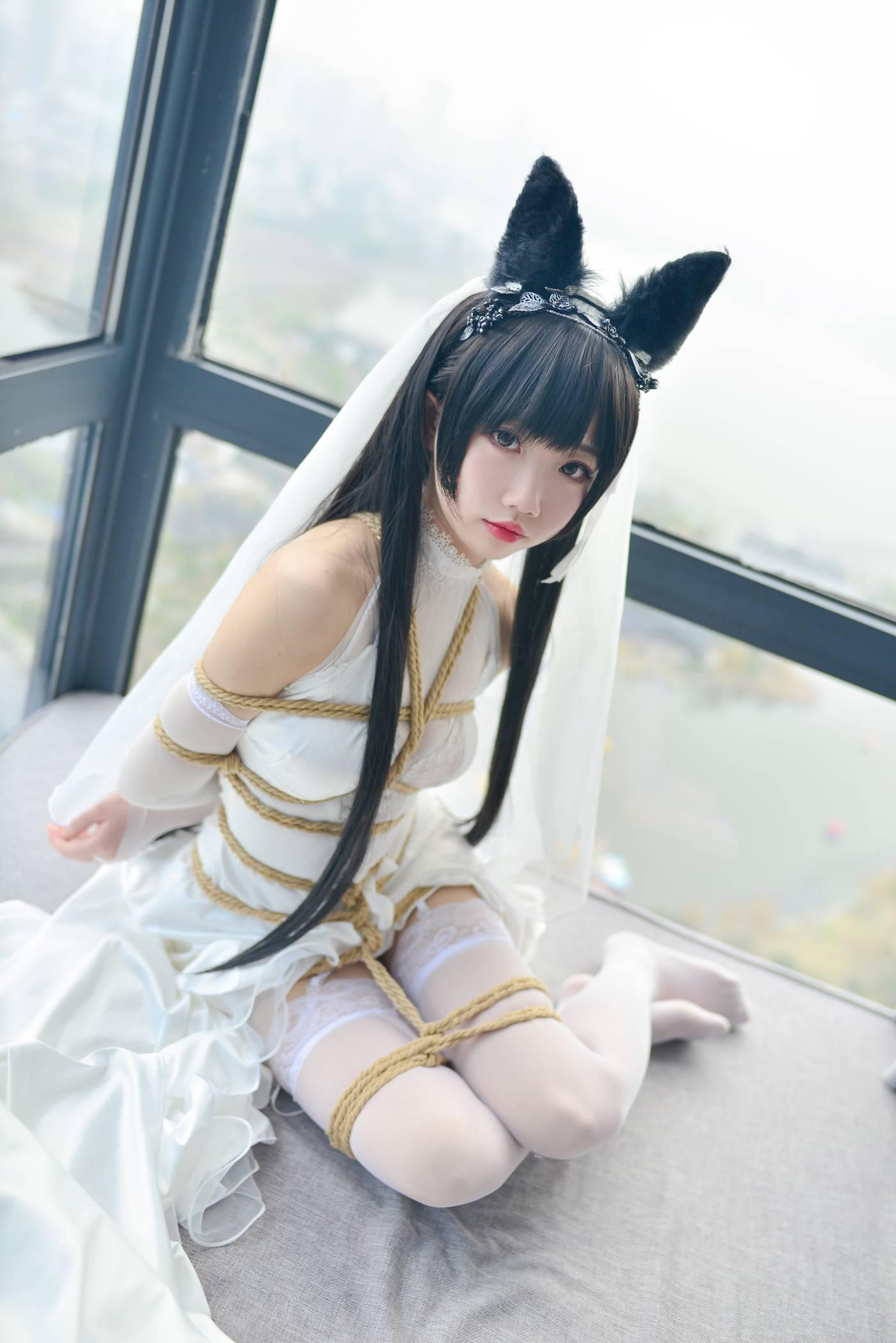 雪琪SAMA – NO.08 爱宕婚纱 [38P]插图4