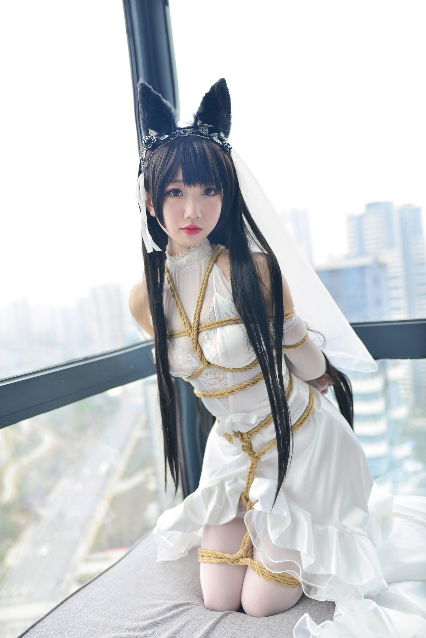 雪琪SAMA – NO.08 爱宕婚纱 [38P]插图7