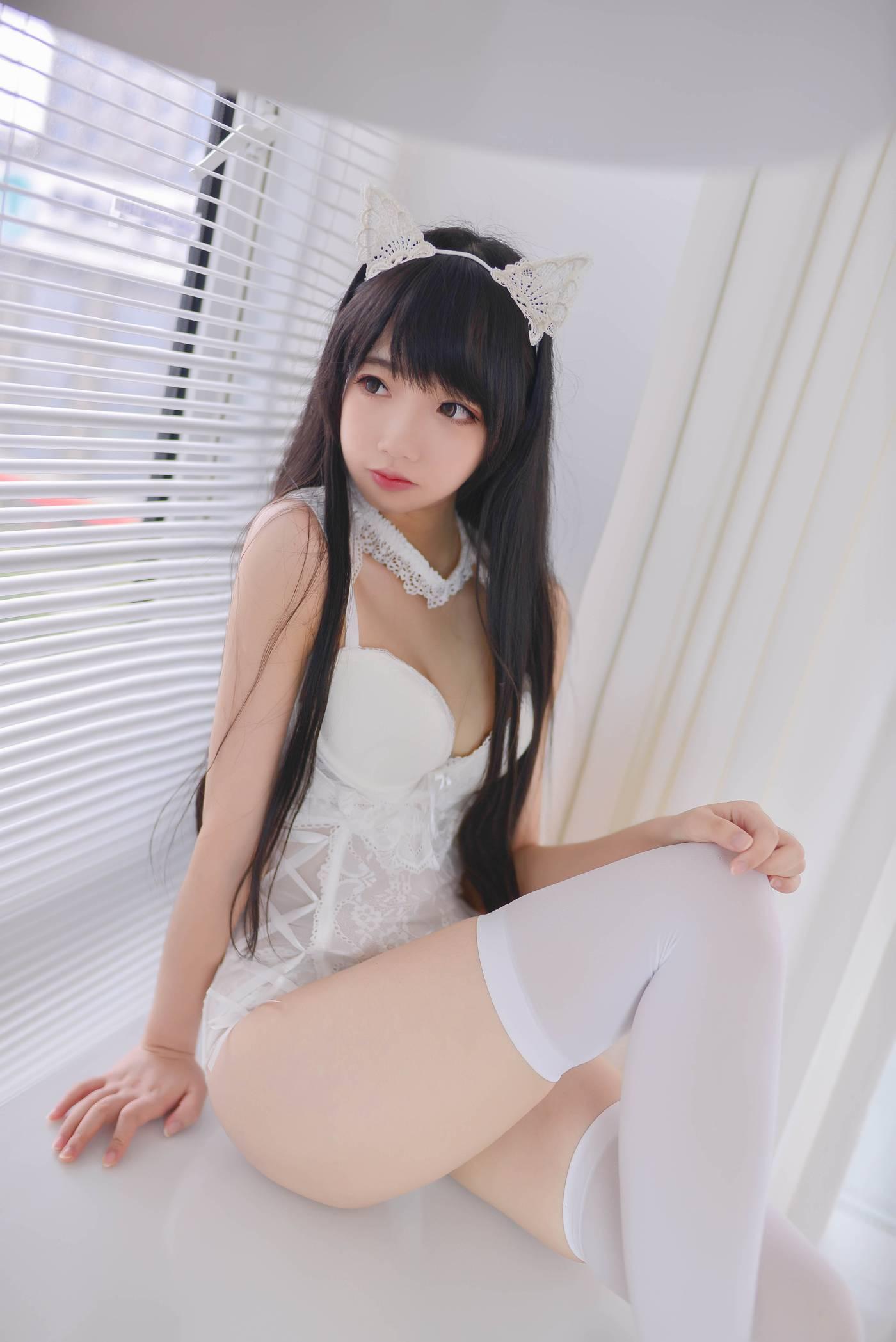 雪琪SAMA – NO.02 猫系少女白猫 -图片[31P]插图8