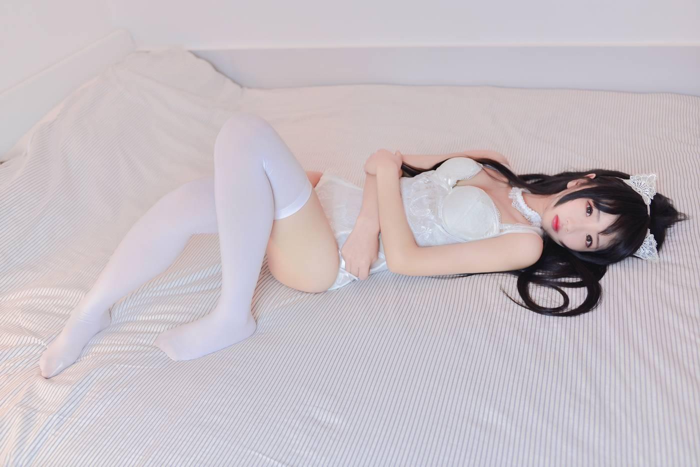 雪琪SAMA – NO.02 猫系少女白猫 -图片[31P]插图4