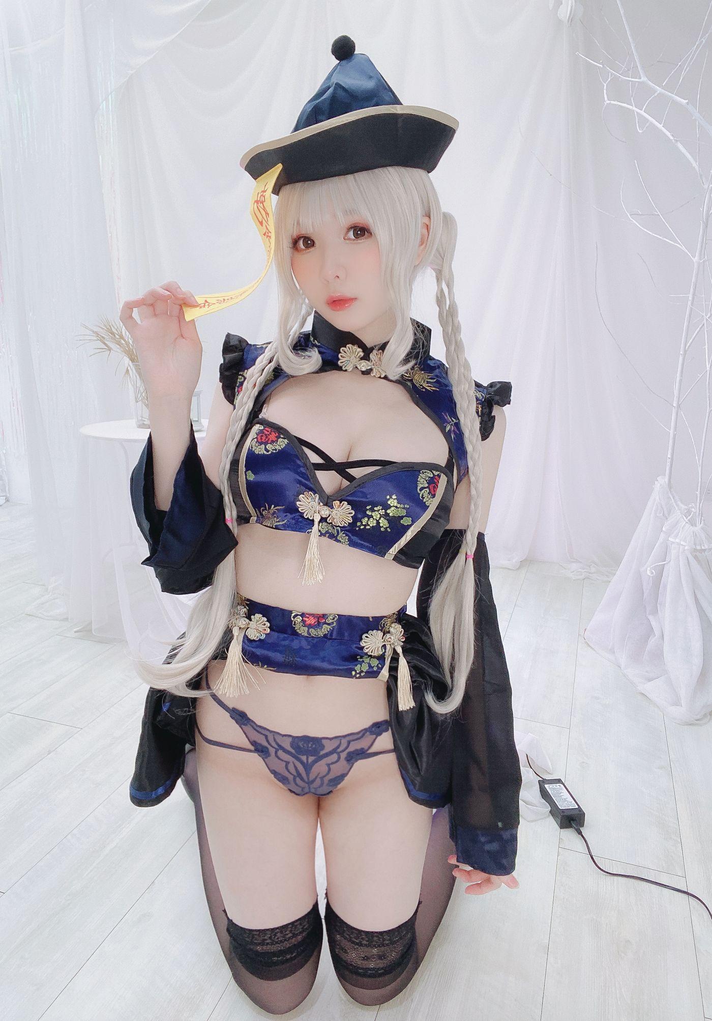 霜月shimo NO.067 Fantia 2022年10月会员合集(5期) -2022-10-13 今年のキョンシーちゃん? [26P-203.97MB][26P]插图