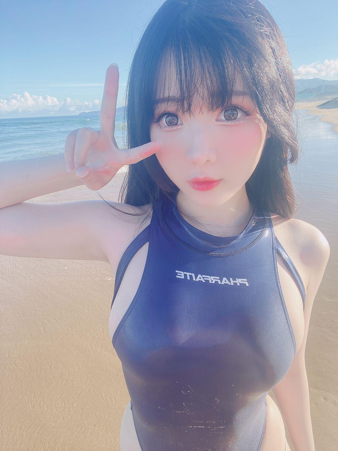 霜月shimo NO.067 Fantia 2022年10月会员合集(5期) -2022-10-17 競泳水着? [26P-171.68MB][26P]插图8