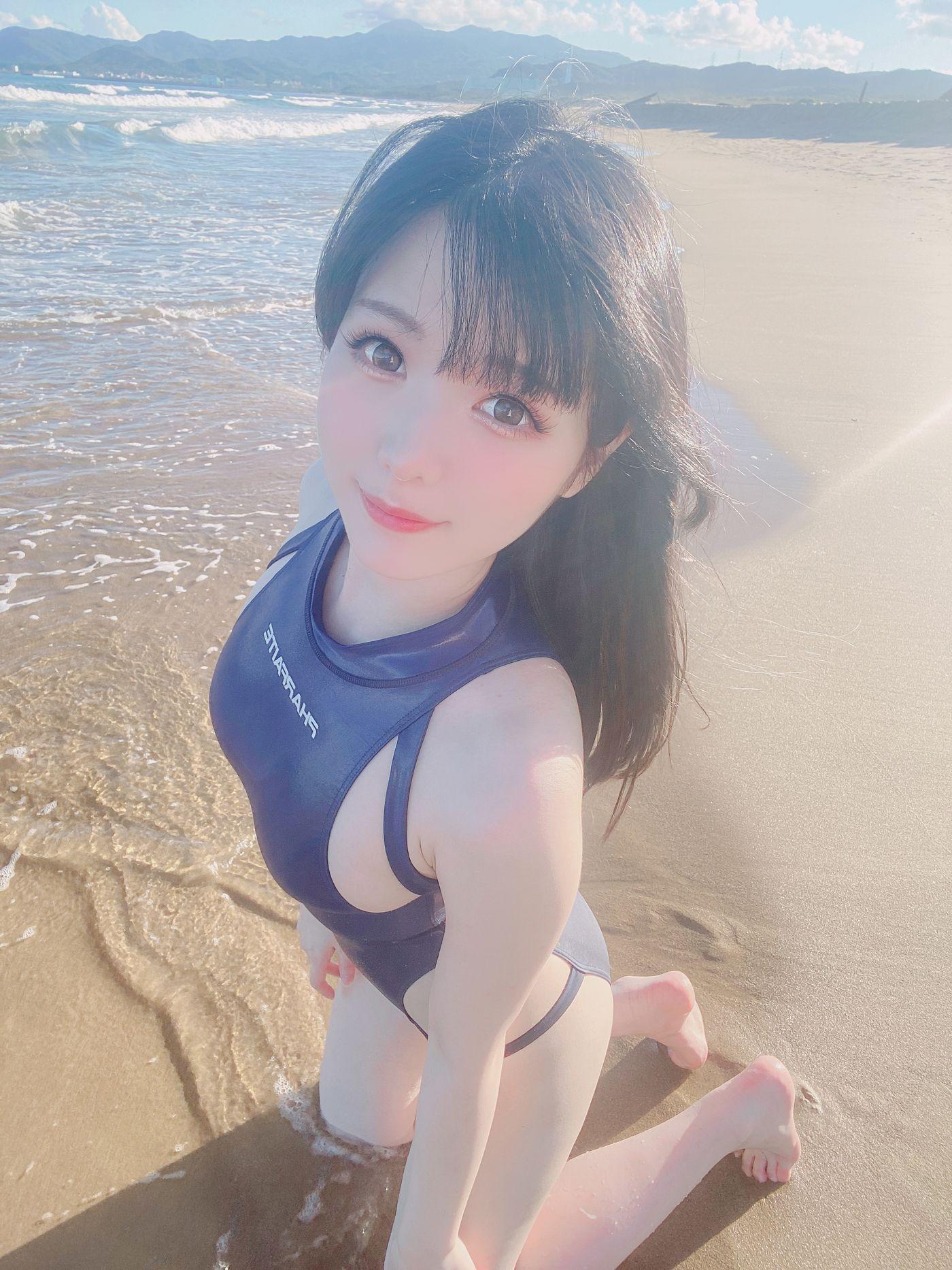 霜月shimo NO.067 Fantia 2022年10月会员合集(5期) -2022-10-17 競泳水着? [26P-171.68MB][26P]插图3