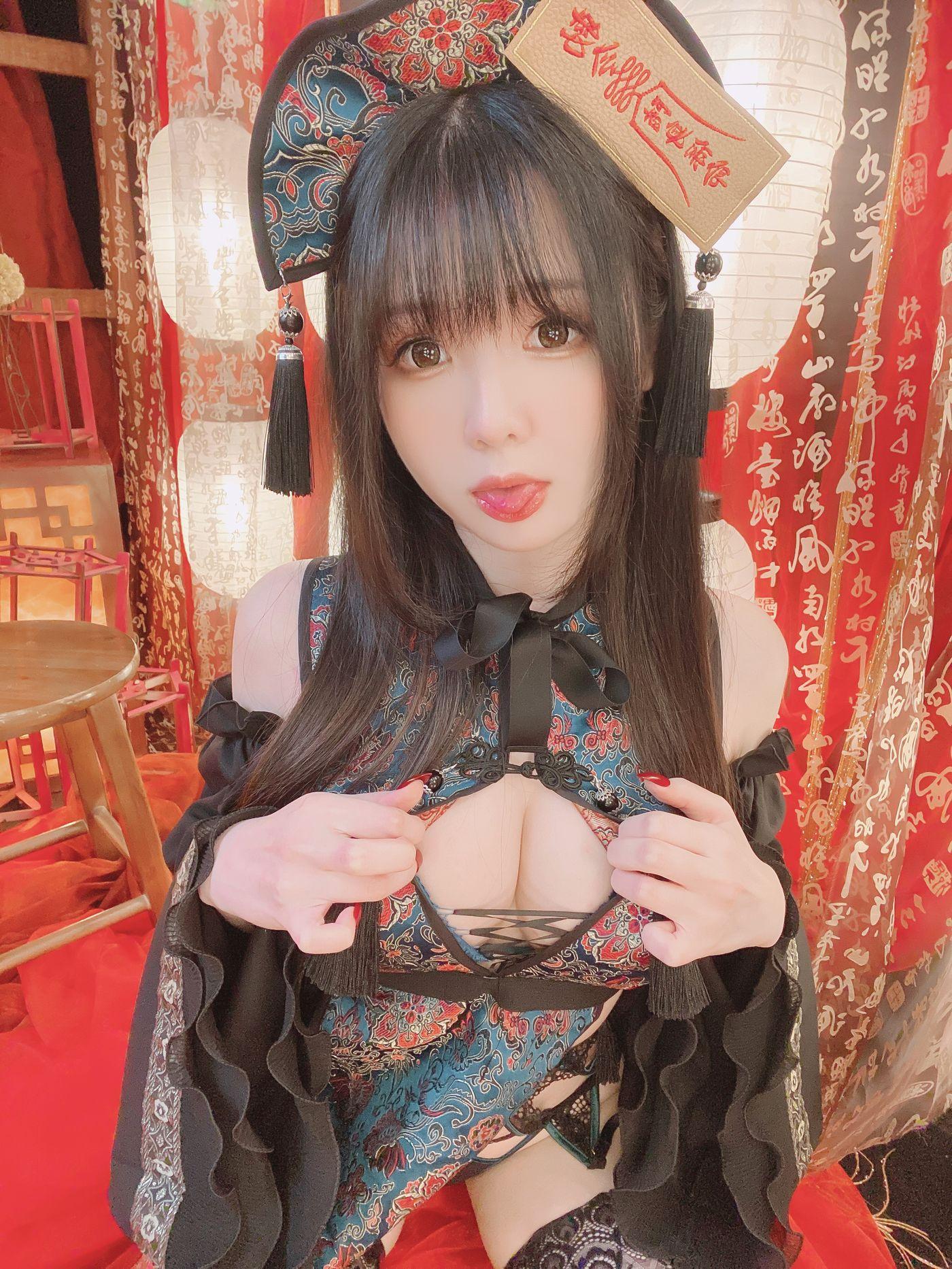 霜月shimo NO.050 fantia 10-12月会员合集(17期) -[2021-11] キョンシーちゃん自撮り[20P]插图1