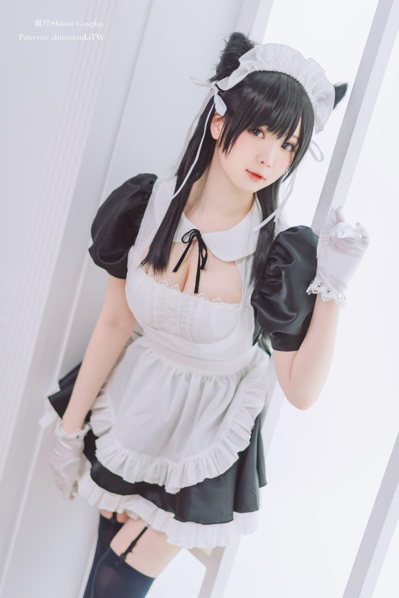 霜月shimo NO.023 爱宕女仆[12P]插图1