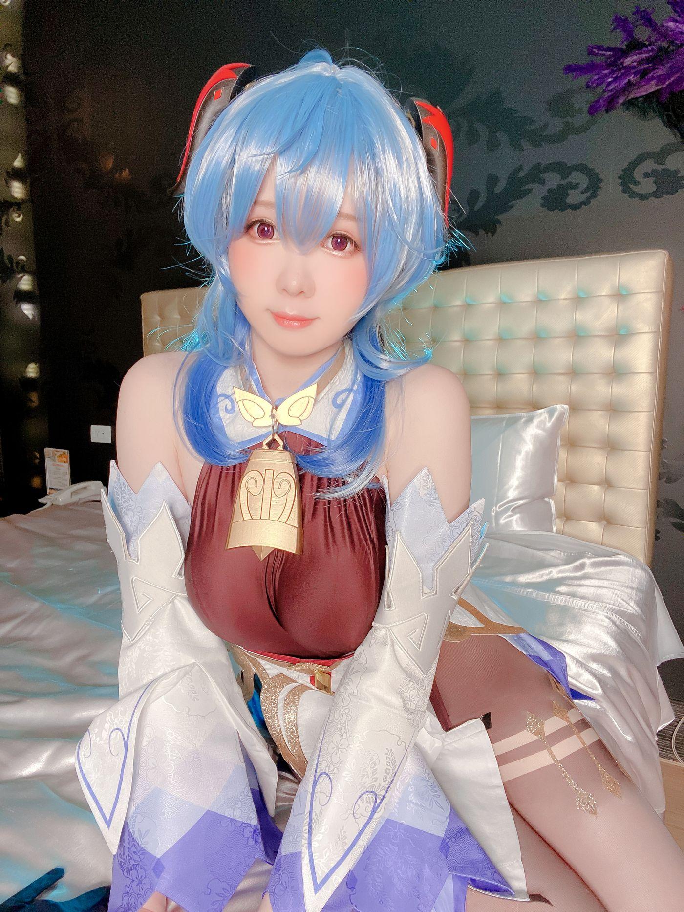 霜月shimo NO.055 Fantia 2022年01-05月会员合集(29期) -2022-04-25 甘雨 [12P-107MB][12P]插图