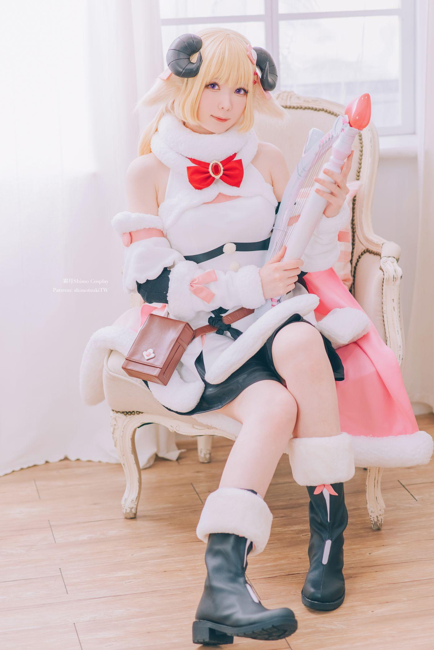 霜月shimo NO.056 Hololive 角卷綿芽 [13P]插图5