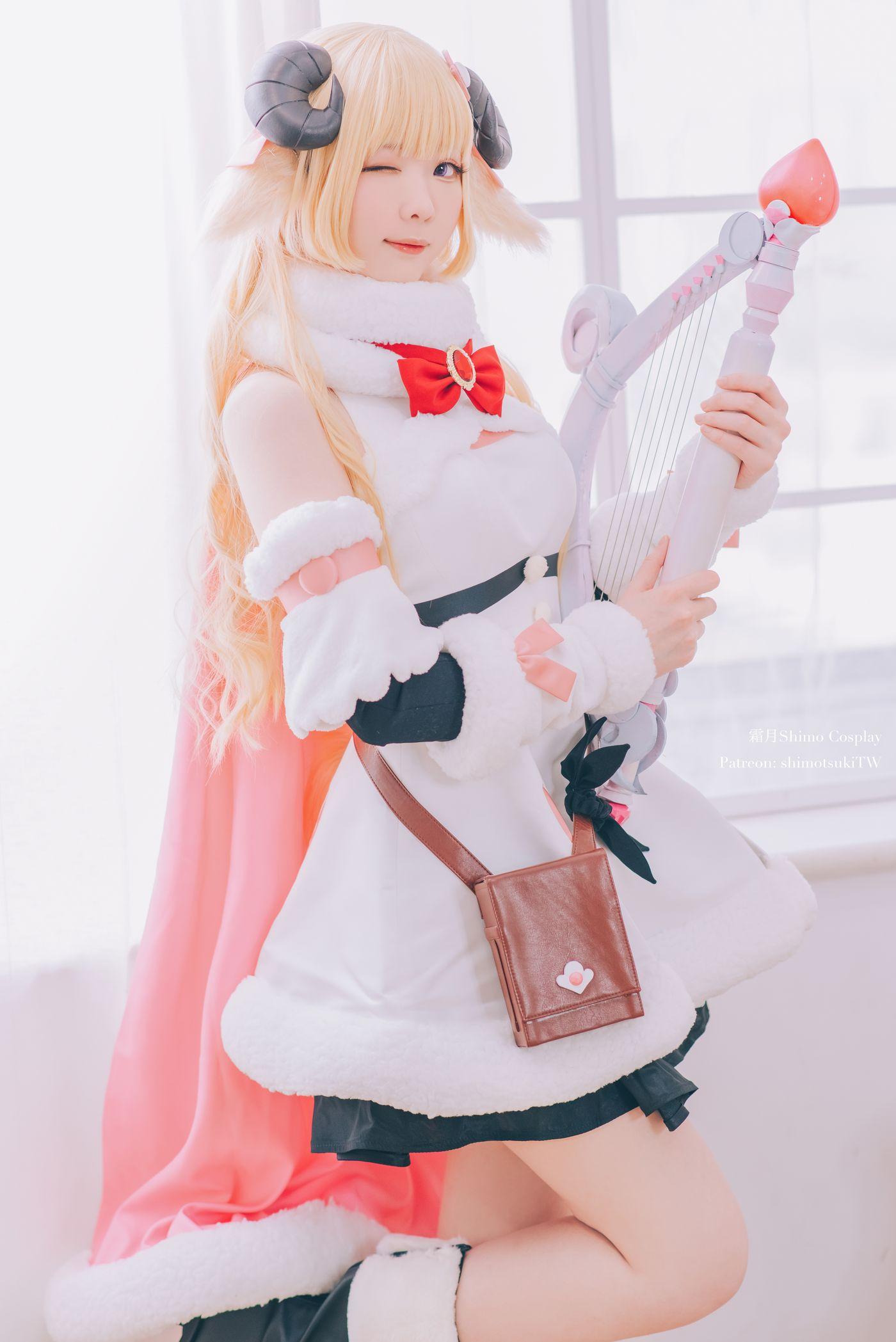 霜月shimo NO.056 Hololive 角卷綿芽 [13P]插图8