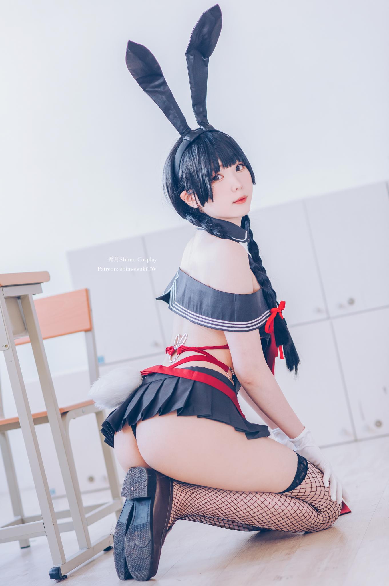 霜月shimo NO.046 卯月桃子 水手服兔女郎 [19P]插图2