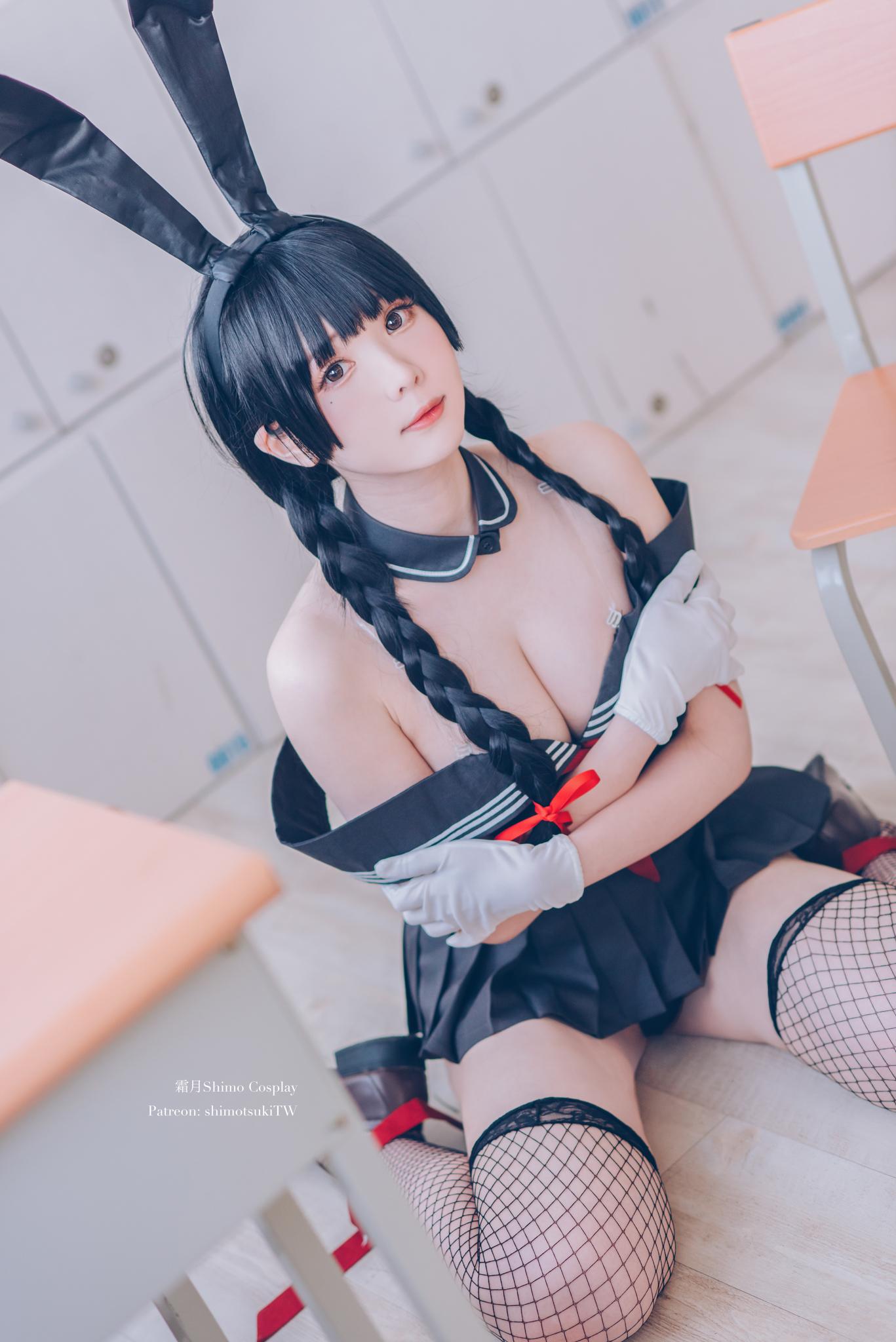 霜月shimo NO.046 卯月桃子 水手服兔女郎 [19P]插图8