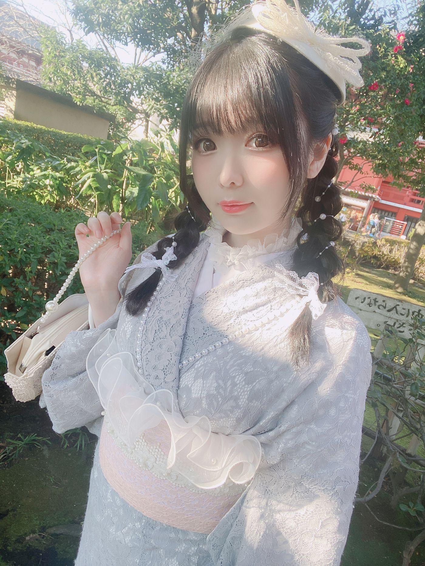 霜月shimo NO.069 Fantia 2023年01月会员合集(5期) -2023-01-27 ?レース着物?[22P]插图8
