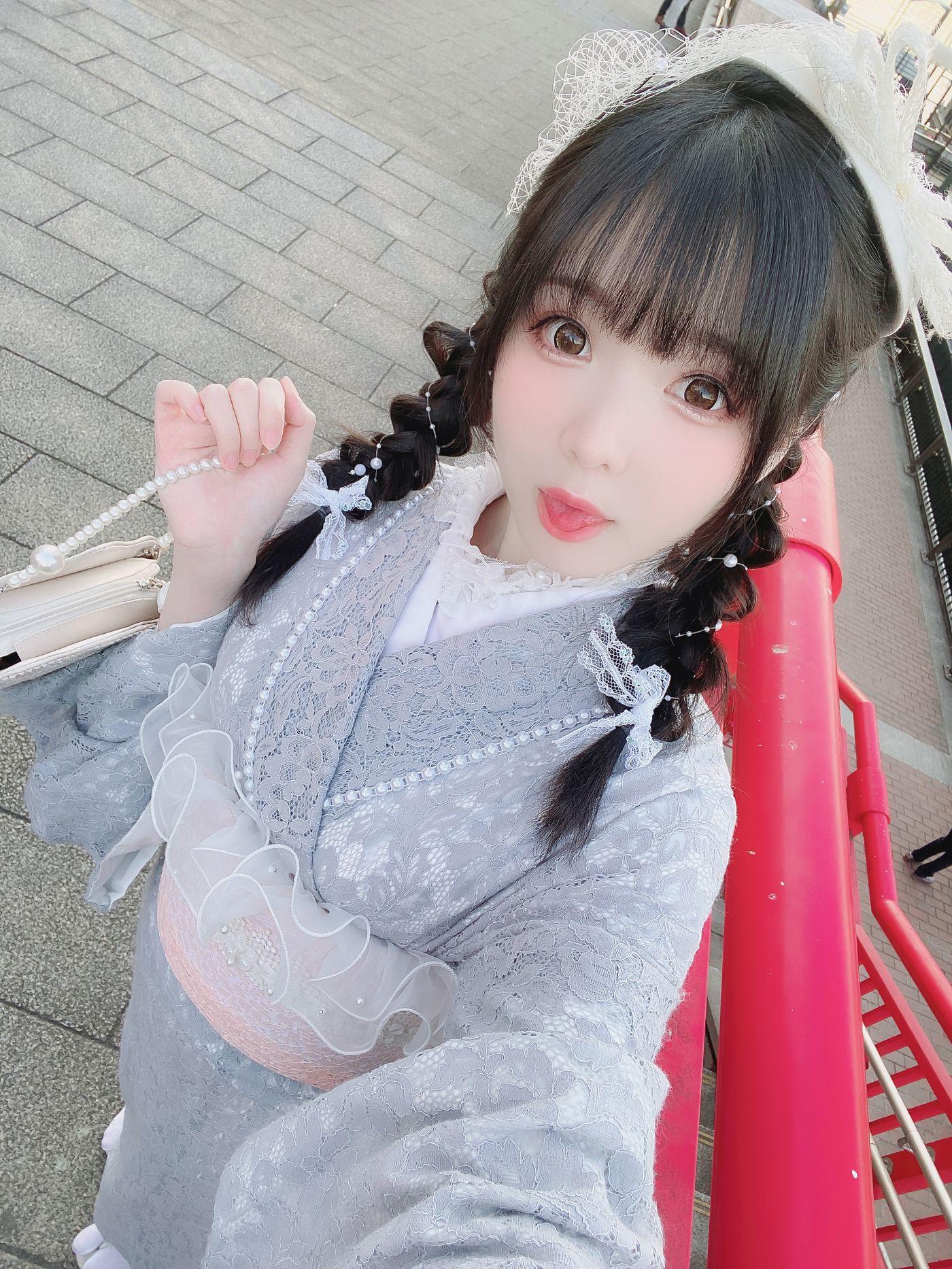 霜月shimo NO.069 Fantia 2023年01月会员合集(5期) -2023-01-27 ?レース着物?[22P]插图1