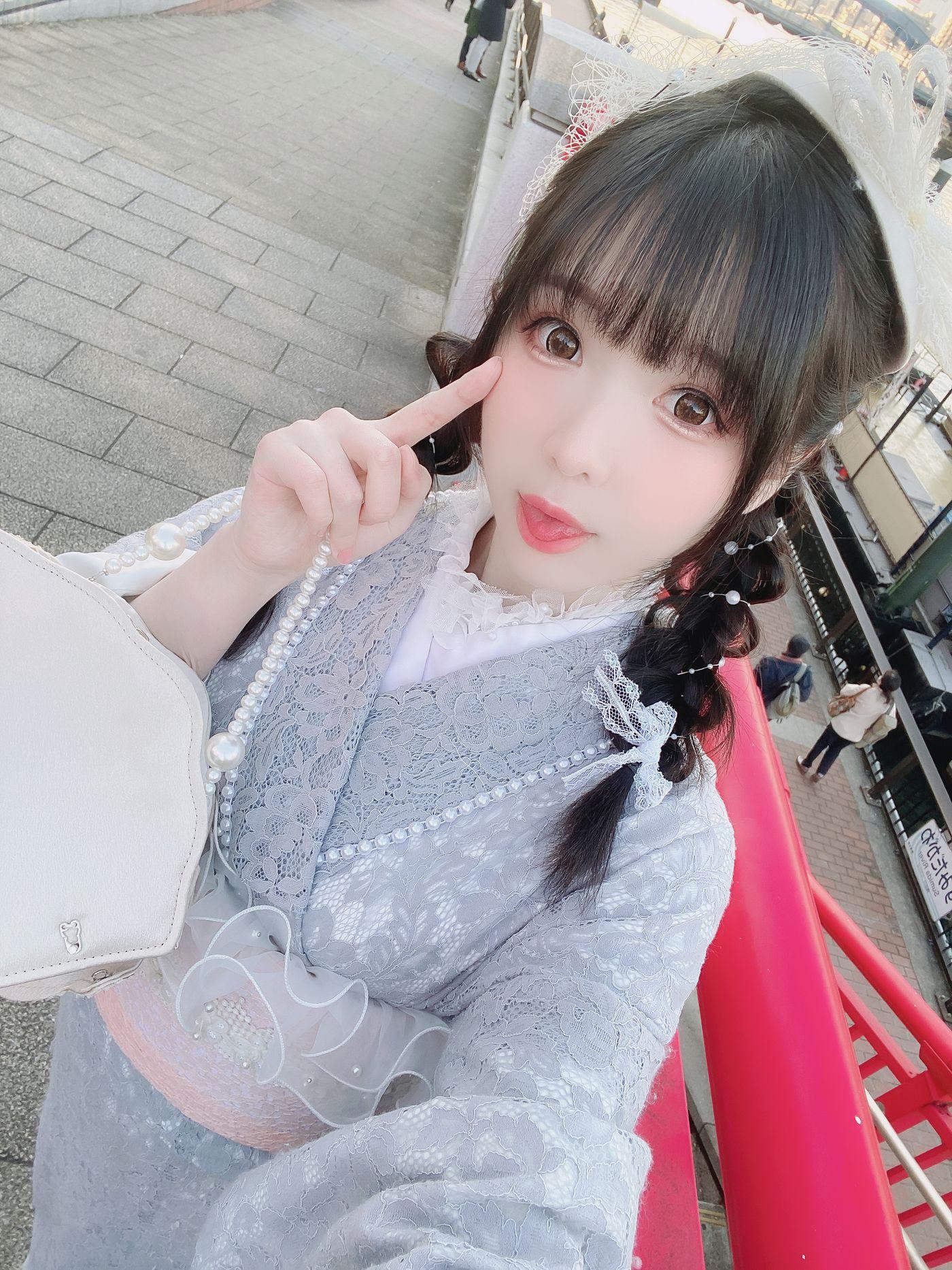 霜月shimo NO.069 Fantia 2023年01月会员合集(5期) -2023-01-27 ?レース着物?[22P]插图3