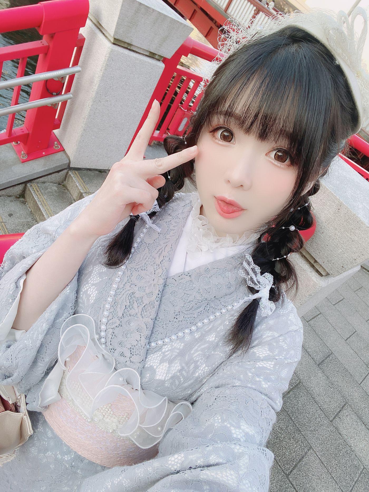 霜月shimo NO.069 Fantia 2023年01月会员合集(5期) -2023-01-27 ?レース着物?[22P]插图6