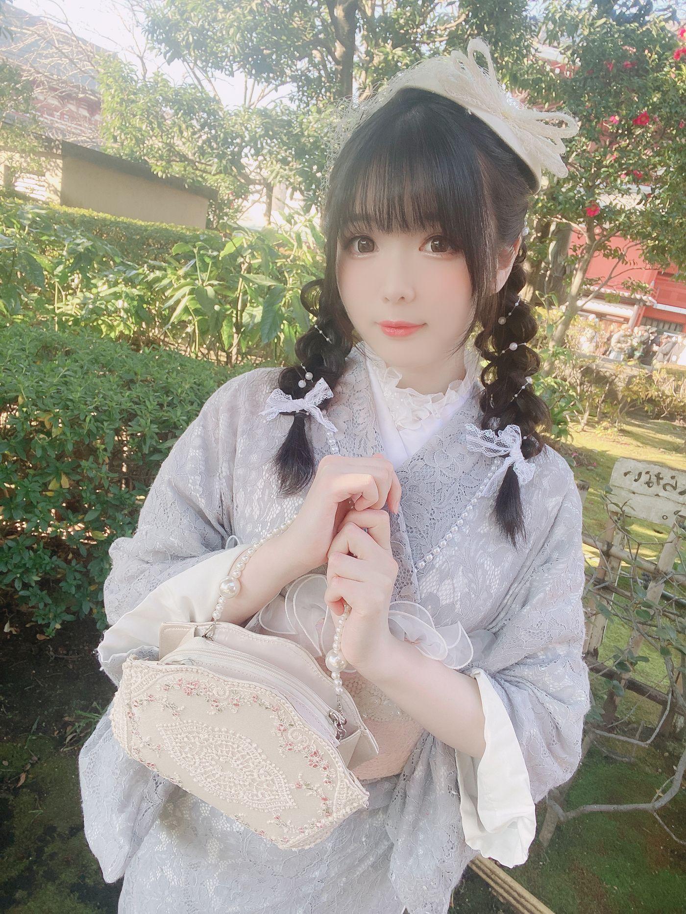 霜月shimo NO.069 Fantia 2023年01月会员合集(5期) -2023-01-27 ?レース着物?[22P]插图7