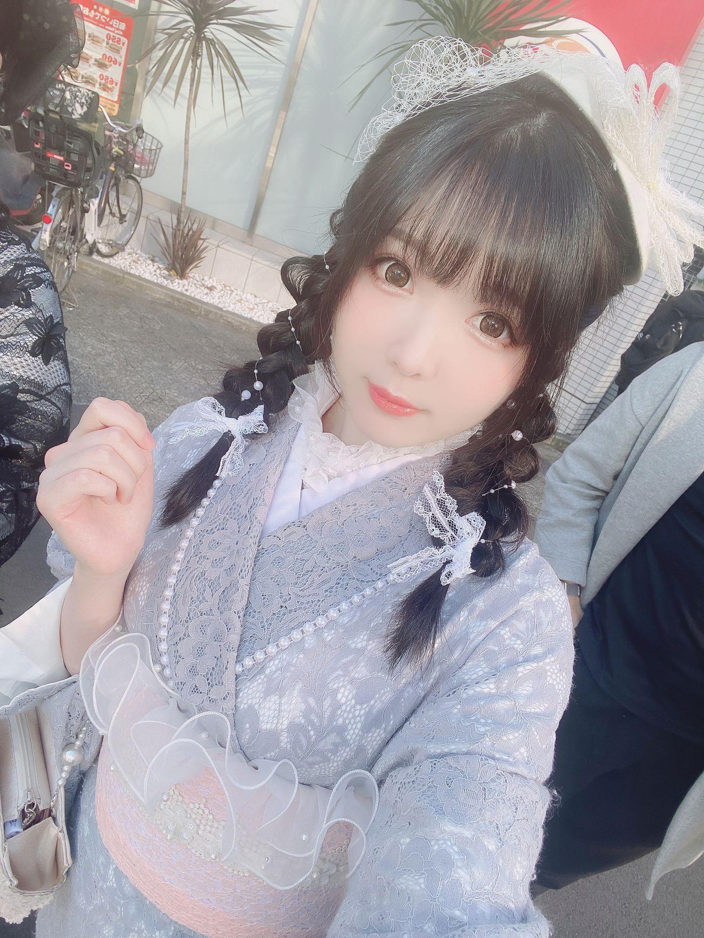 霜月shimo NO.069 Fantia 2023年01月会员合集(5期) -2023-01-27 ?レース着物?[22P]插图