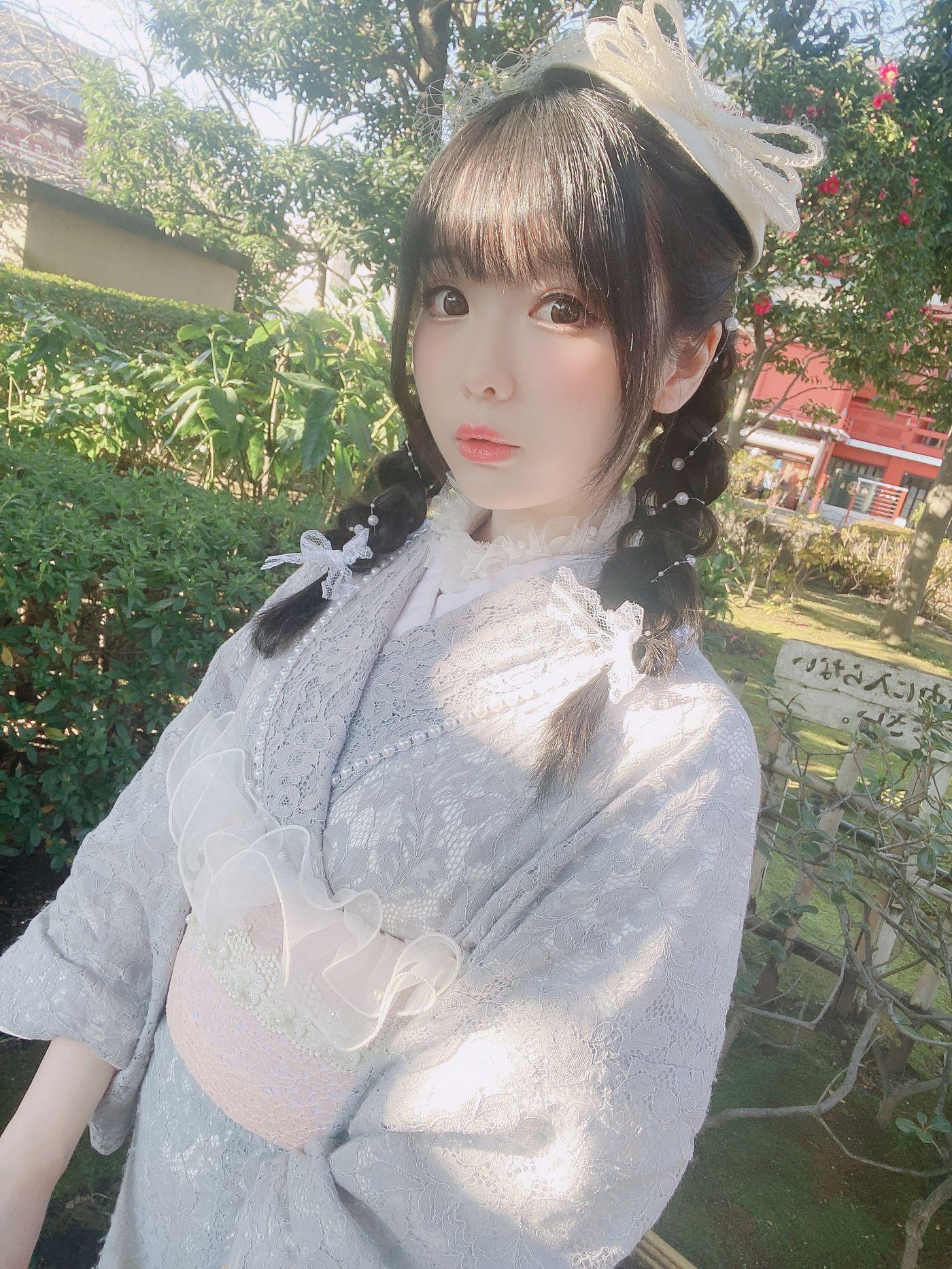 霜月shimo NO.069 Fantia 2023年01月会员合集(5期) -2023-01-27 ?レース着物?[22P]插图1