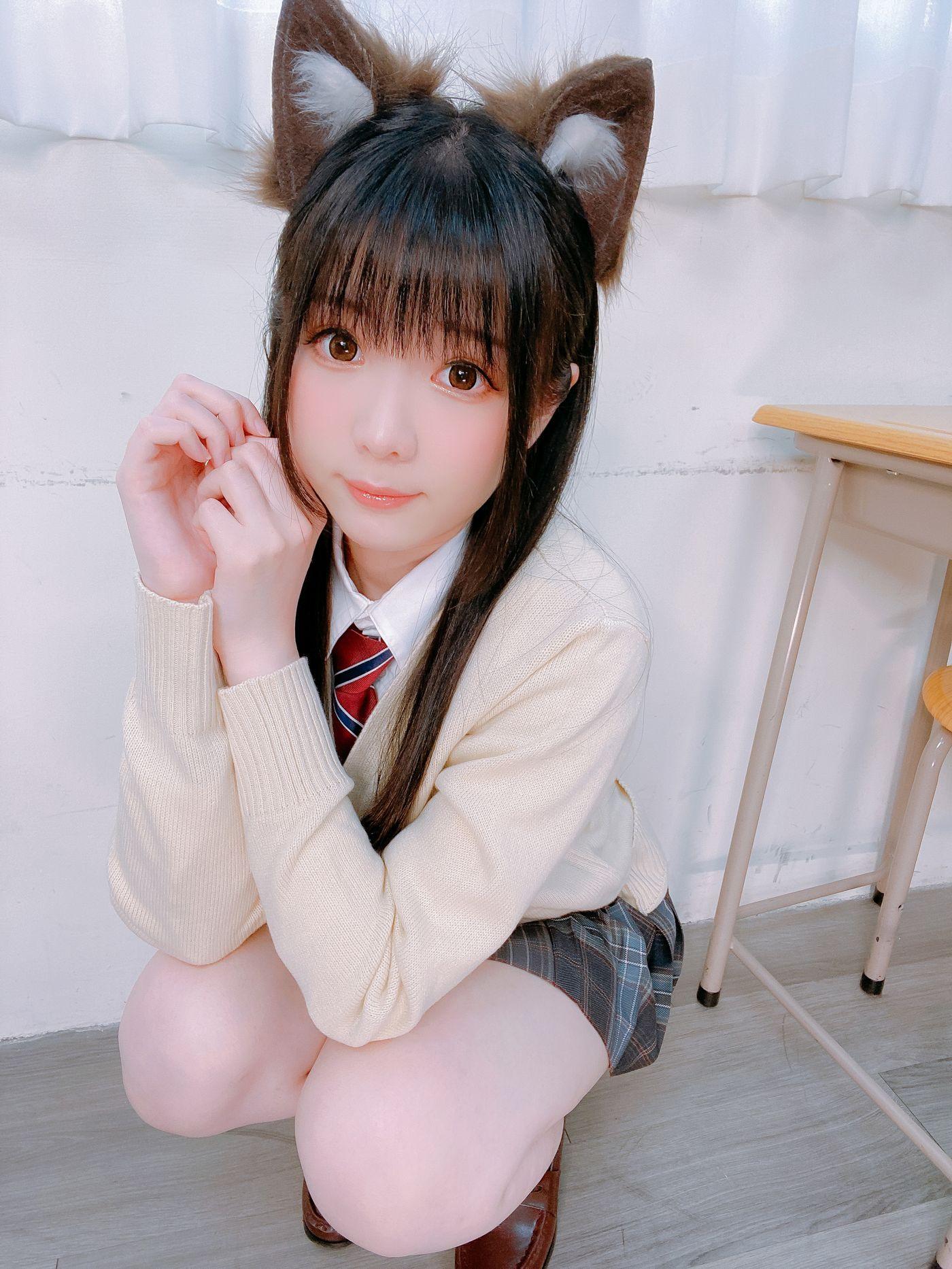 霜月shimo NO.062 NO.57 Fantia 2022年07月会员合集(7期) -2022-07-24 猫耳制服? [21P-173.74MB][21P]插图3