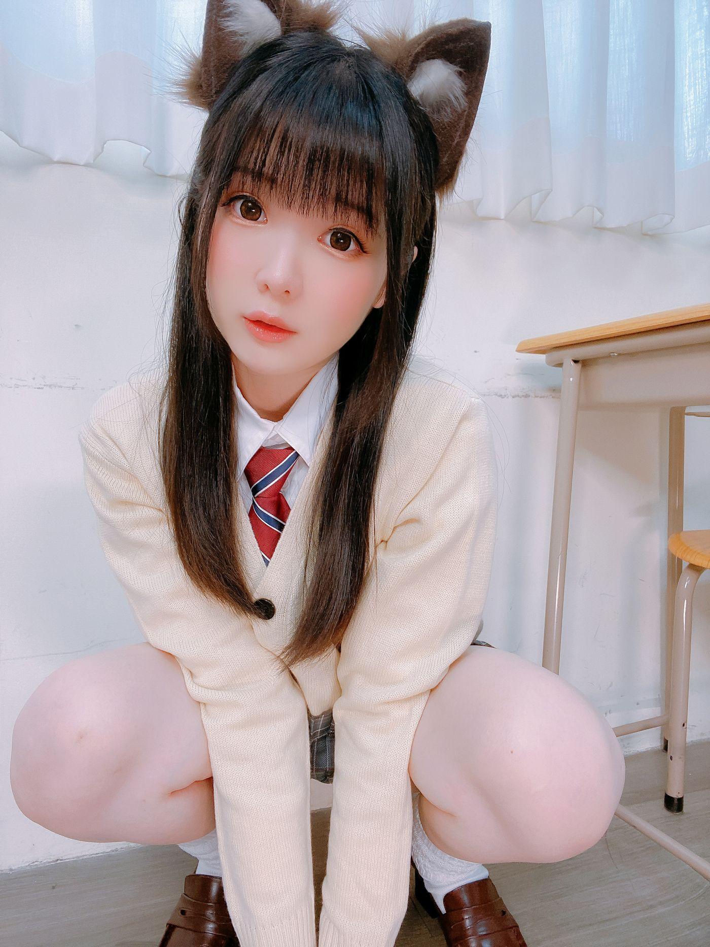 霜月shimo NO.062 NO.57 Fantia 2022年07月会员合集(7期) -2022-07-24 猫耳制服? [21P-173.74MB][21P]插图1